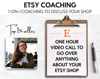 Etsy Seller Success, Etsy Business Coaching, SEO, Etsy Shop Help. Shop Critique, Etsy Marketing, Etsy Expert Help
