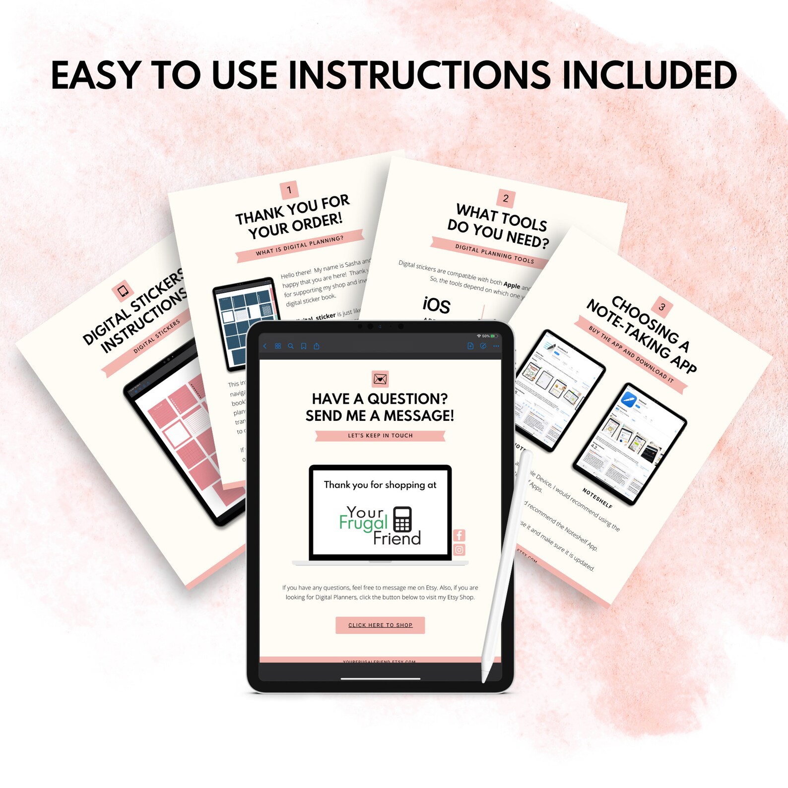 Goodnotes Sticky Notes Goodnotes Post It Notes Digital Etsy