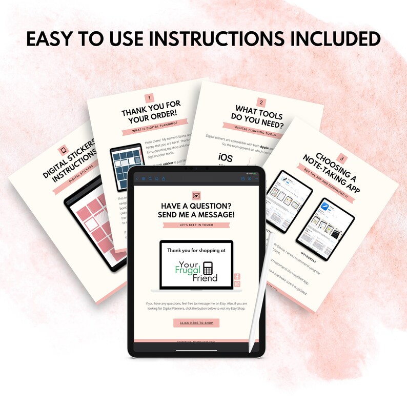 Goodnotes Sticky Notes Goodnotes Post It Notes Digital Etsy