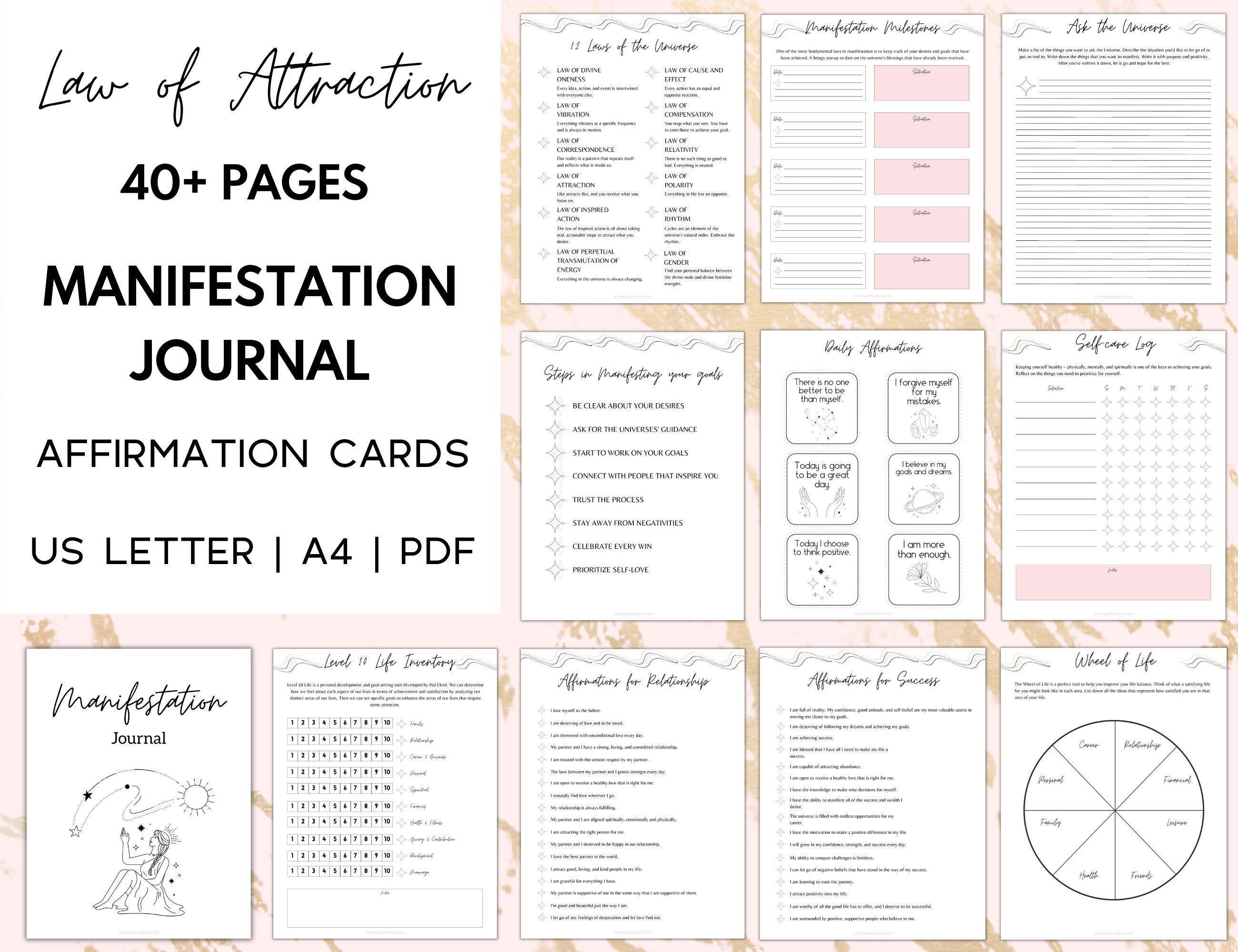 How To Start A Manifestation Journal: Tips, Tricks & Templates