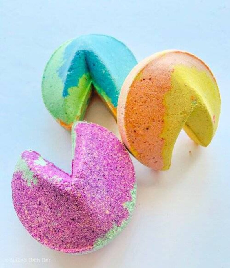 Fortune cookie bath bomb fortune bath bombsurprise bath Etsy