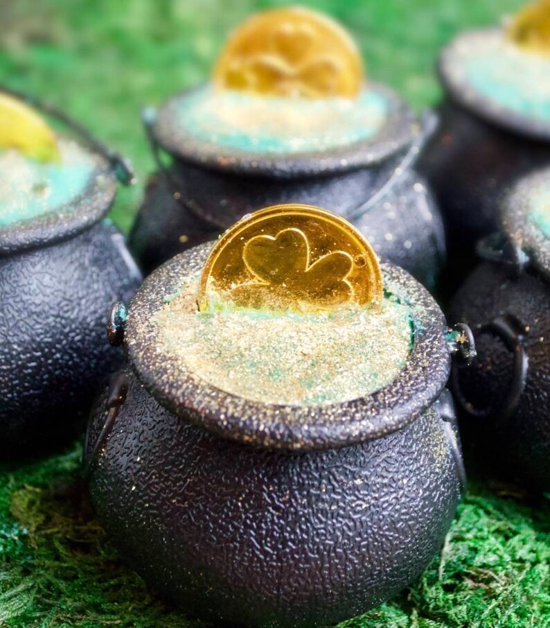 saint patricks day bath bombs