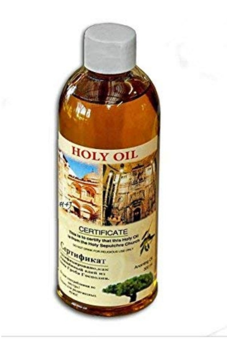 Holy lotion Certified holy water holy oil handmade lotion Etsy