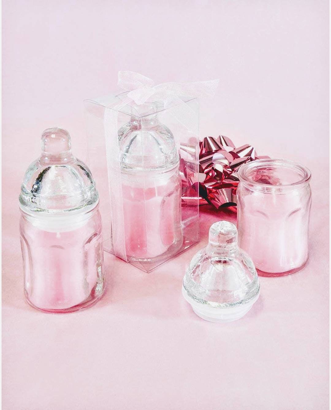 Baby Shower Candles Baby Bottle Candles Baby Shower Candles Etsy