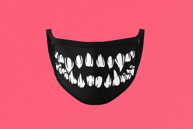 Download Skull Face Mask SVG Halloween Face Mask SVG Skull Mask | Etsy