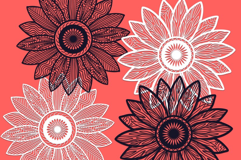 Free Free Sunflower Zentangle Svg 784 SVG PNG EPS DXF File