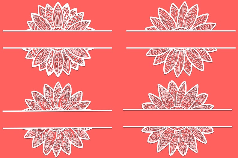 Download Sunflower Mandala SVG Zentangle Sunflower SVG Zentangle ...