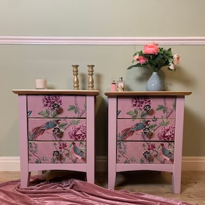 Upcycled bedside table deals
