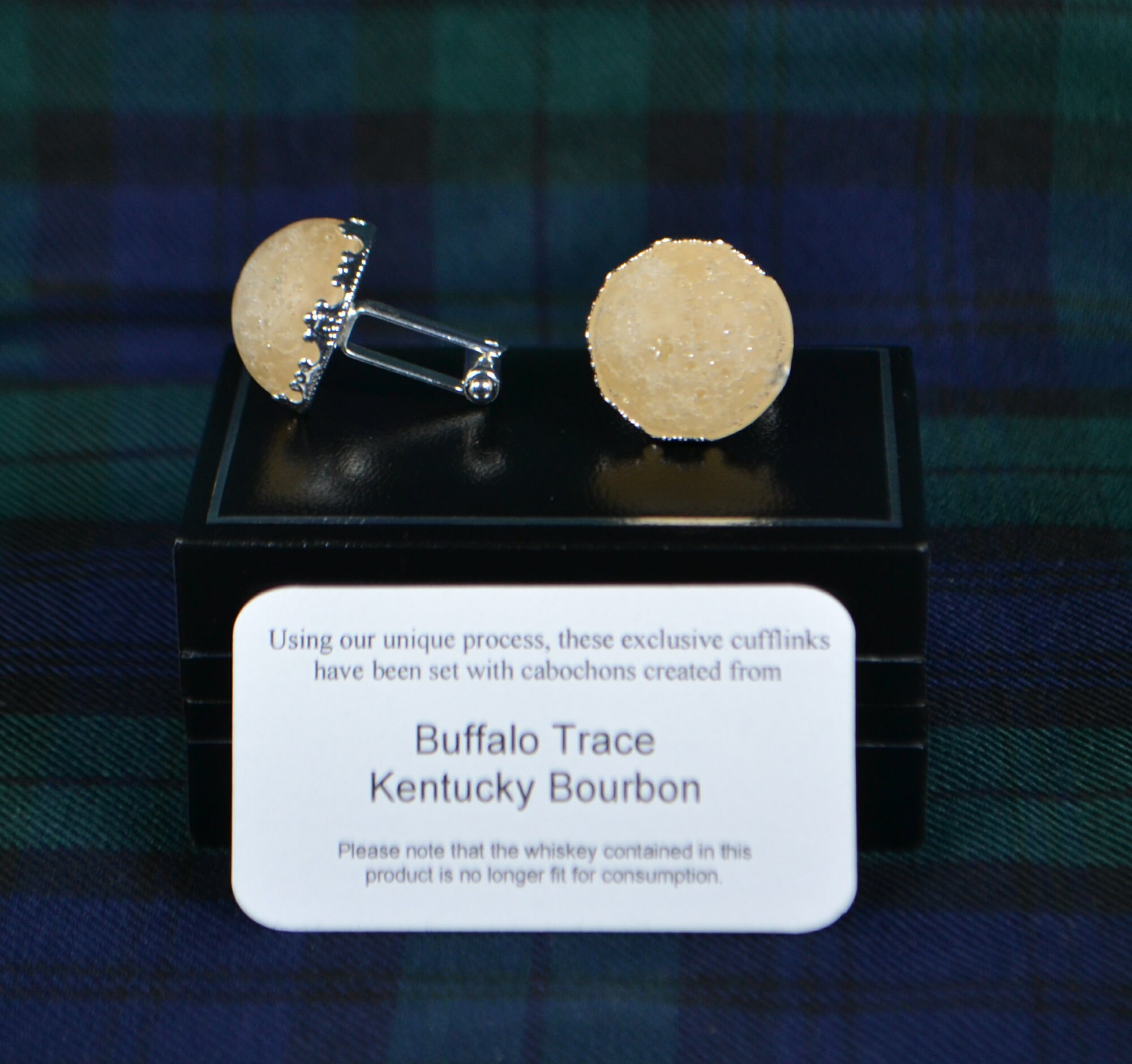 Buffalo Trace Bourbon Cufflinks Buffalo Trace Whiskey - Etsy