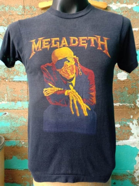 MegaDeth 80's Vintage tshirt