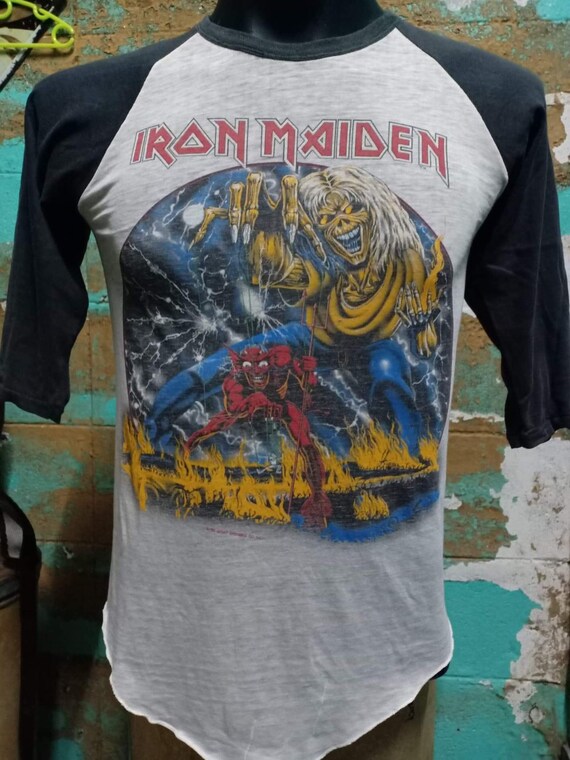 Vintage Iron Maiden 1982's T Shirt