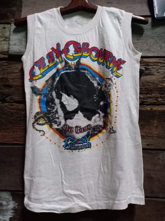 Ozzy Osbourne On Tour 80's Vintage tshirt