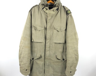 stone island shoulder badge jacket CEGICAP