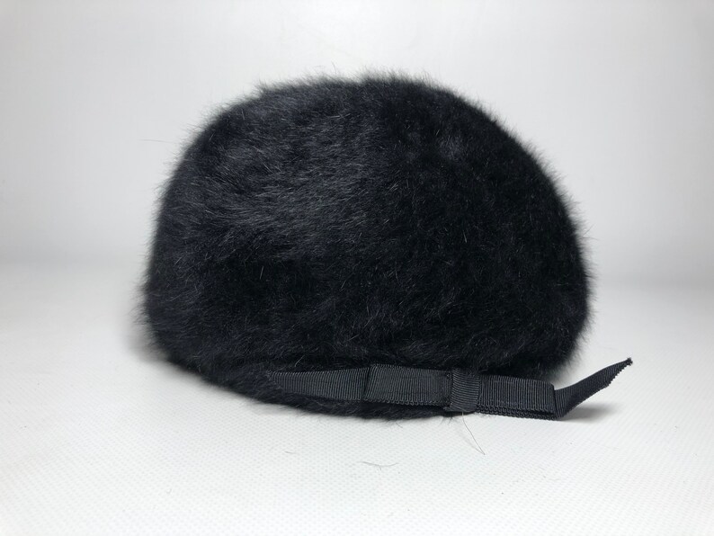 Rare Vintage Kangol Hat Ladies Womens Black 80s 90s