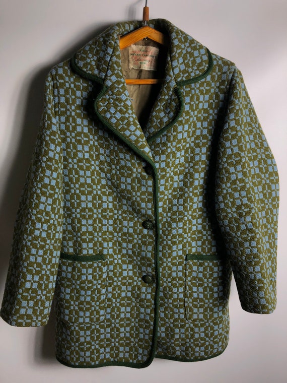 Real Welsh Tapestry Eclipse Tailored Cape Coat 100