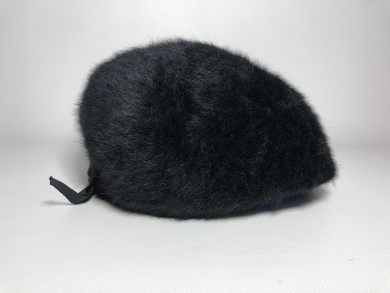 Rare Vintage Kangol Hat Ladies Womens Black 80s 90s