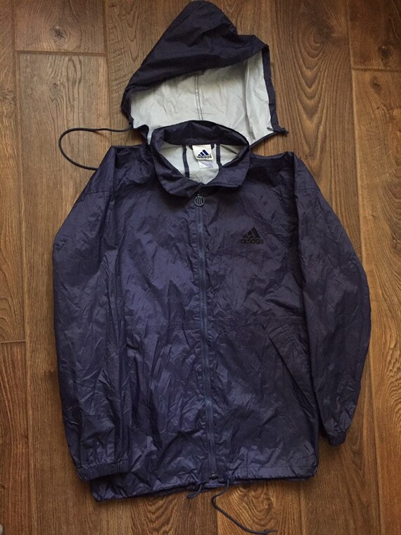 adidas vintage windbreaker jacket