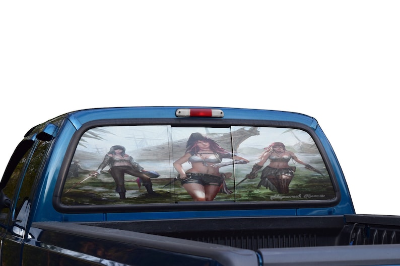 Full Rear Window Decal Etsy