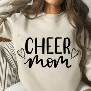 Cheer mom svg, mom svg, cheer mama svg,  cheerleader svg, cheer squad svg, Cricut Silhouette cut files-Dxf, Png- instant digital download