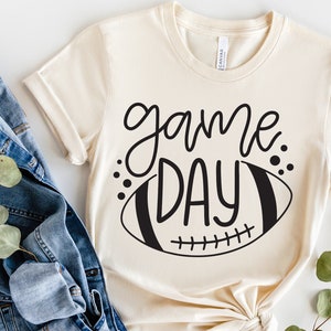 Game day svg, Game day football svg, Football shirt svg, football gameday, Gameday cricut cutting file, Silhouette, dxf,  Screen printing