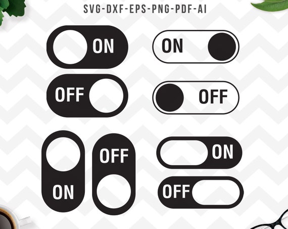 On off Toggle Svg on off Svg Mode on Svg Mode off Svg on | Etsy