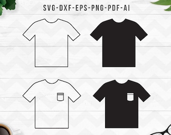 T-shirt svg, Tshirt outline svg, Tshirt clipart, Shirt clipart, Tee svg, Tshirt vector, Screen printing, Vinyl, PNG,eps,dxf,ai,svg