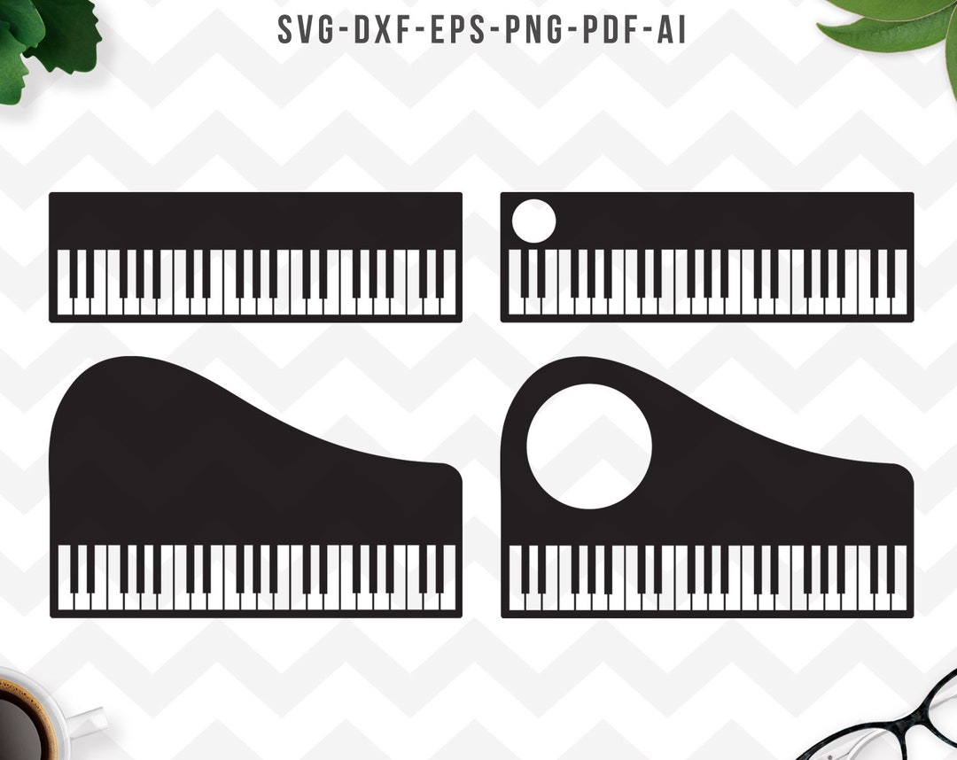 ピアノ SVG、ピアノ キー SVG、音楽 SVG、ピアノ クリップアート