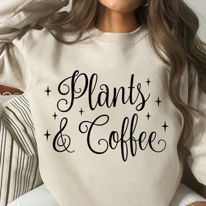 Pflanzen und Kaffee svg, Pflanzenliebhaber svg, Pflanze Mama svg, Kaffee Zitate svg, Pflanzenbesitzer svg, Kaffee Liebhaber Zitate, Cricut Silhouette