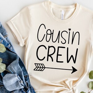 Cousin crew svg, Cousin svg, New to the crew svg, Best cousin svg, Cousins svg , Cricut Silhouette cut files -svg,dxf,png,pdf, ai, eps