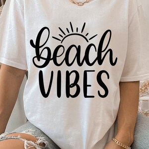 Beach vibes svg, Beach svg, Beach shirt svg, Summer svg, beach life svg, Vacation svg, Cricut silhouette cut filess - svg,dxf,png,ai,eps,pdf