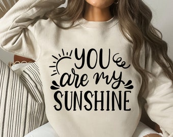 Eres mi sol SVG, Verano SVG, Sol SVG, Sol SVG, Dichos de verano, Clipart de camiseta de verano, Cricut Silhouette-svg,dxf,png,pdf, ai, eps