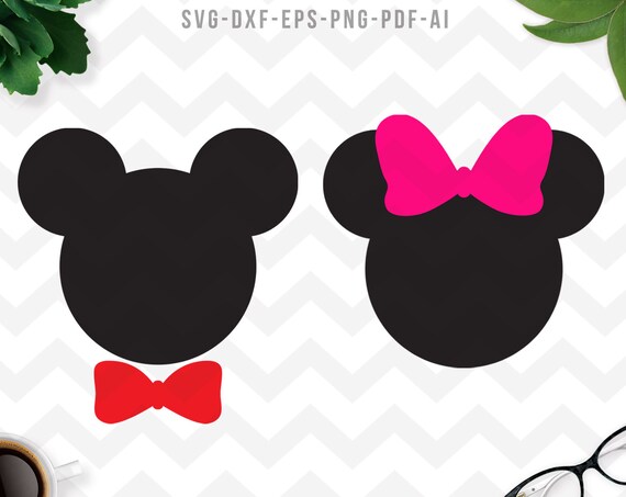 Download Mickey Minnie Svg Disney Svg Mickey Head Svg Minnie Head Etsy