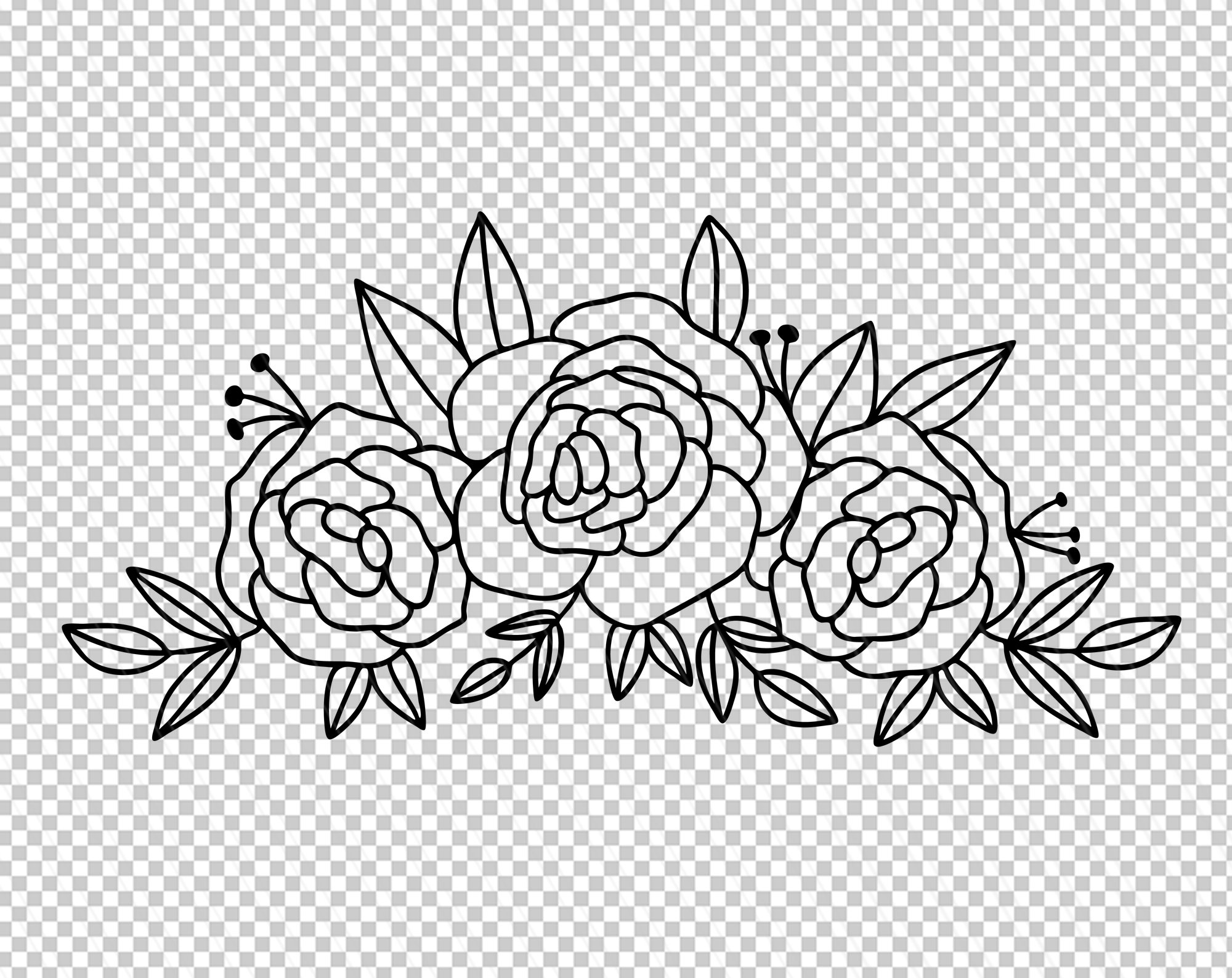 Flower SVG Paper Flower Svg Floral Svg Flower Svg Cut Etsy