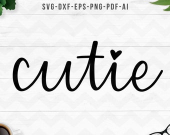 Cutie svg, mała słodka, Onesie Svg, Baby Onesie Saying Svg, Koszulka dla malucha Svg, lil cutie png, natychmiastowe pobieranie cyfrowe