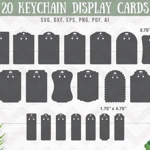 Keyring Display Card Template Graphic by The Lunar Digital · Creative  Fabrica