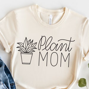 Pflanze Mama svg, Pflanze svg, Mama svg, Pflanzenmutter svg, Hand beschriftet svg, Pflanzenliebhaber, Cricut Silhouette geschnitten Dateien - SVG, Dxf, Png, pdf, ai, eps