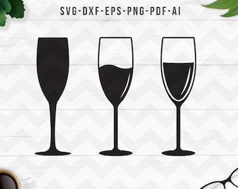 Wein Glas Svg, Wein Svg, Glas Svg, Wein Glas Vektor, Wein Clipart, Wein geschnitten Datei, Cricut Silhouette geschnitten Dateien-Svg, Dxf, Png, pdf, ai, Eps Eps