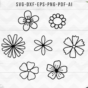 Flowers svg, Paper cut flower svg, Floral svg, Flowers bundle, Svg design for Cricut and Silhouette,flower clipart,Svg flowers, summer svg