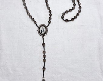 Smoky Quartz Catholic Rosary