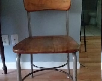 Vintage school chair