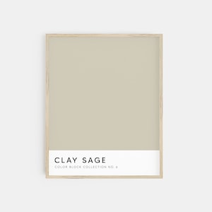 sage green decor | minimal print | modern wall art