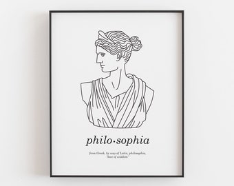 philosophy print | philosophy poster