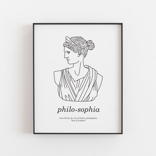 philosophy print | philosophy poster