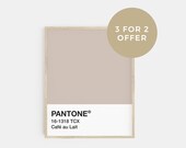 pantone print pantone poster coffee print 5 for 2 offer