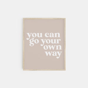 you can go your own way print | fleetwood mac print