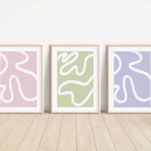 danish pastel decor | pastel room decor | pastel prints | dorm decor