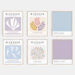 danish pastel decor | pastel prints | gallery wall set | special offer set of 12 prints