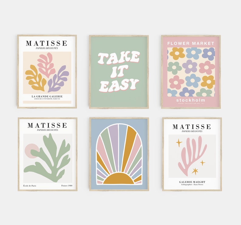 Matisse Cutout Poster Matisse Exhibition Poster - Etsy