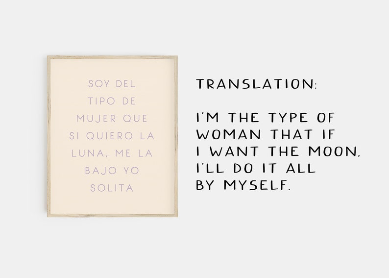 frida kahlo quote print spanish print matisse print set spanish quote print