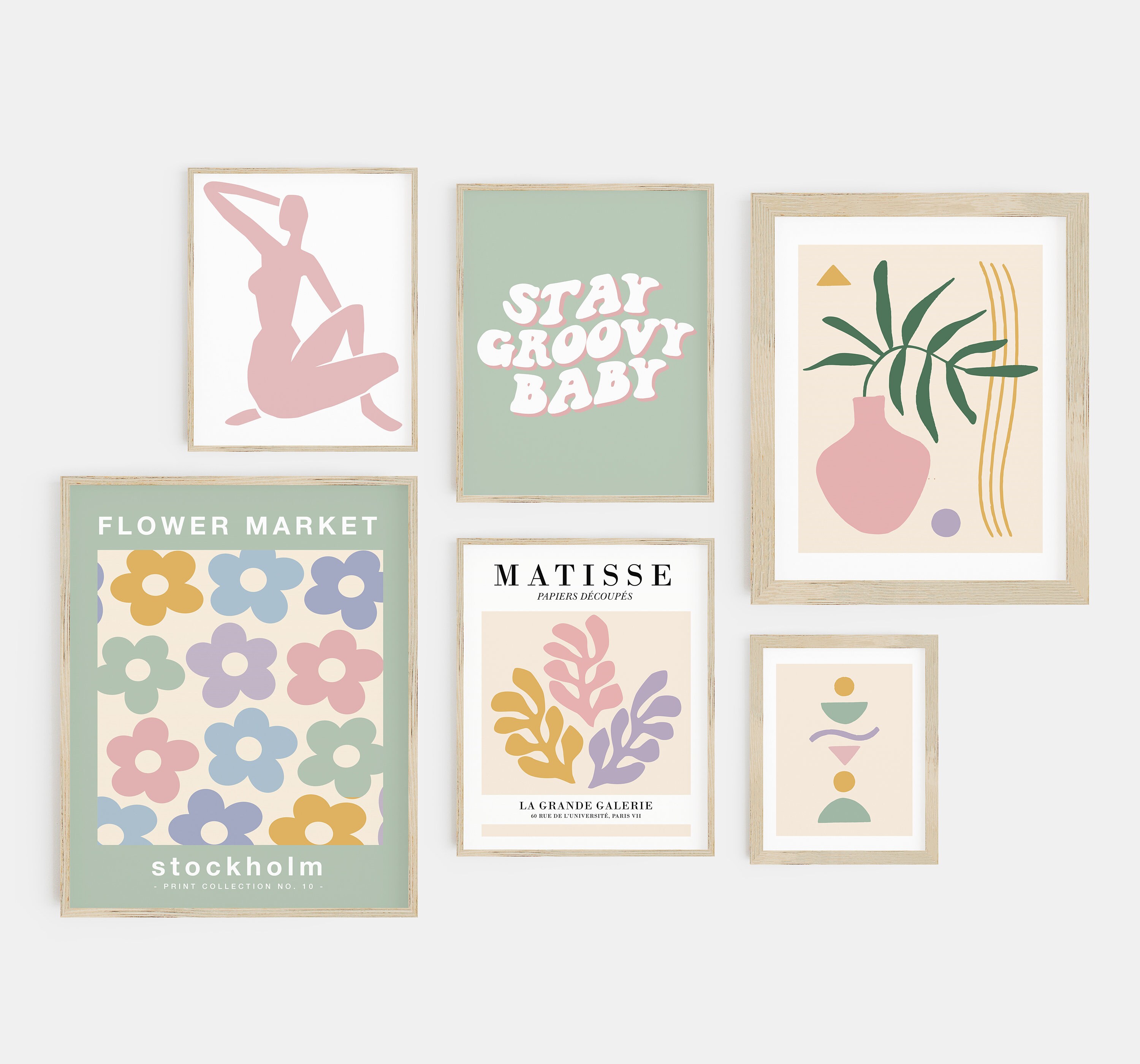 Dorm Wall Art Dorm Room Decor Dorm Posters Danish Pastel Etsy UK